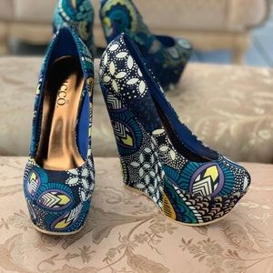 Fun and colorful heels